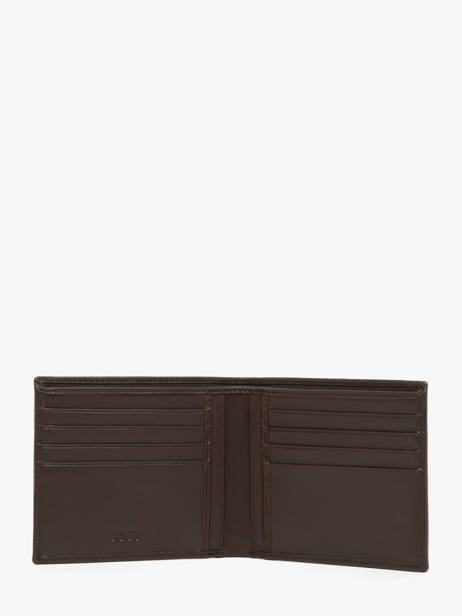 Portefeuille Smooth Leder Hugo boss Bruin smooth HLW403Y ander zicht 1